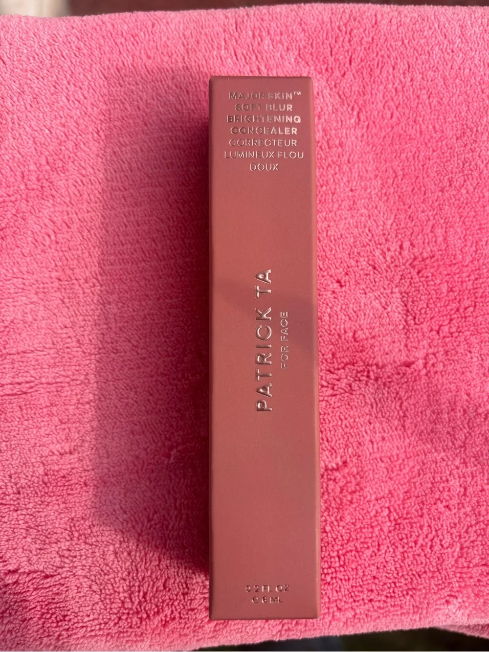 Patrick Ta Major Skin Concealer Tan Golden Neutral 5 + Brush Set